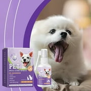 Lolynie Pet Oral Cleaning Spray Fresh Breath Care Teeth Gums Soothing Portable Oral Spray 50Ml